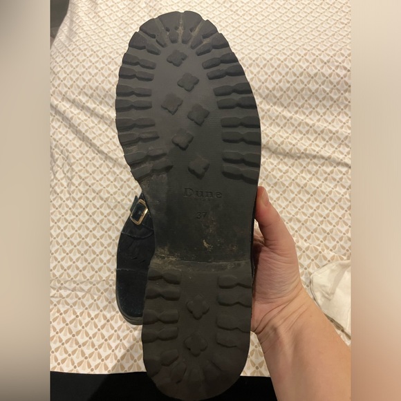 Dune London suede oxford flats - Picture 4 of 5